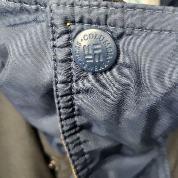 Columbia Men's Large Bugaboo Blue/ Black Sportswear Rain Windbreaker Jacket - Picture 5 of 9